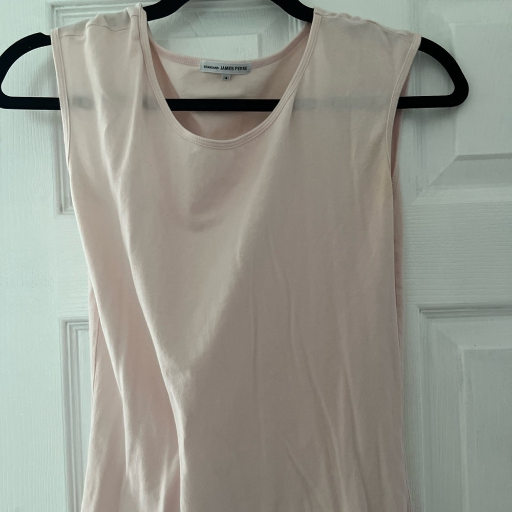 JAMES PERSE light pink tank top